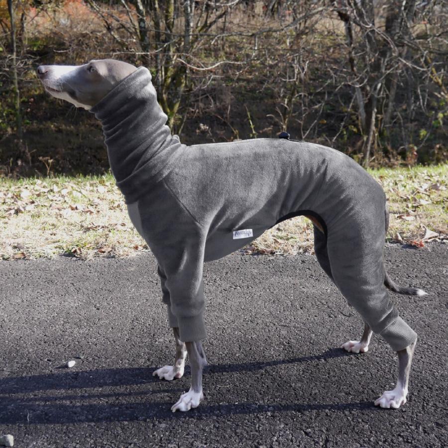 イタグレ 服 フリース ロンパース イタリアングレイハウンド イタグレ