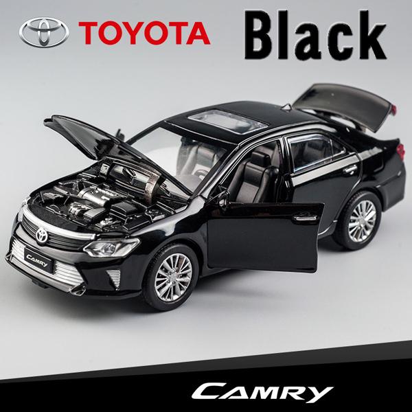 トヨタ（TOYOTA） CAMRY カムリ 1/32 ミニカー 全4色 ライト点灯 合金