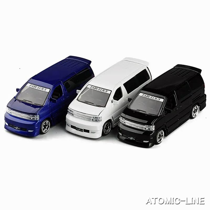 日産（NISSAN） ニッサン エルグランド 1/32 ミニカー 全3色 ライト