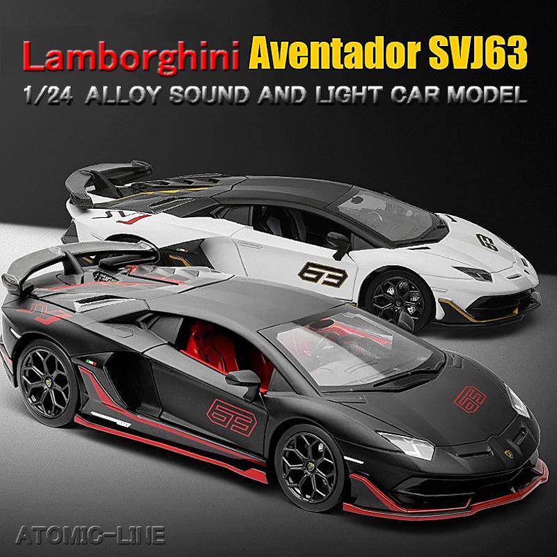 Lamborghini（ランボルギーニ） SVJ63 アヴェンタドール 1/24 ミニカー