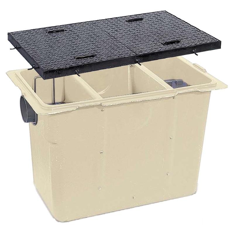 前澤化成工業 GT-B75P（人荷重鉄蓋） FRP製グリーストラップ パイプ