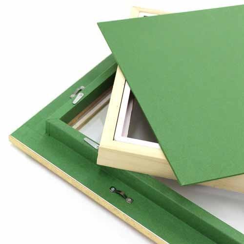 額縁 油彩額縁 7717 F30 号(910×727) （アクリル仕様・木製・油絵用