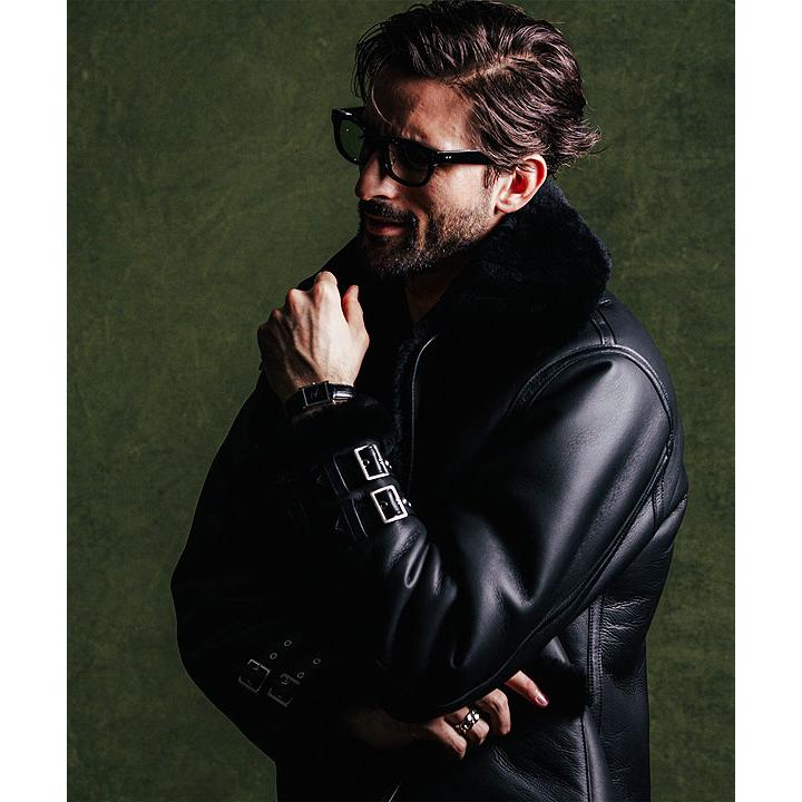 CRIMIE（クライミー） レザー ジャケット CRIMIE MOUTON LEATHER