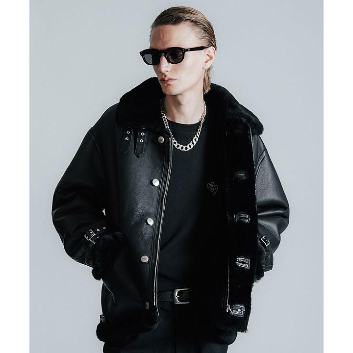 CRIMIE（クライミー） レザー ジャケット CRIMIE MOUTON LEATHER