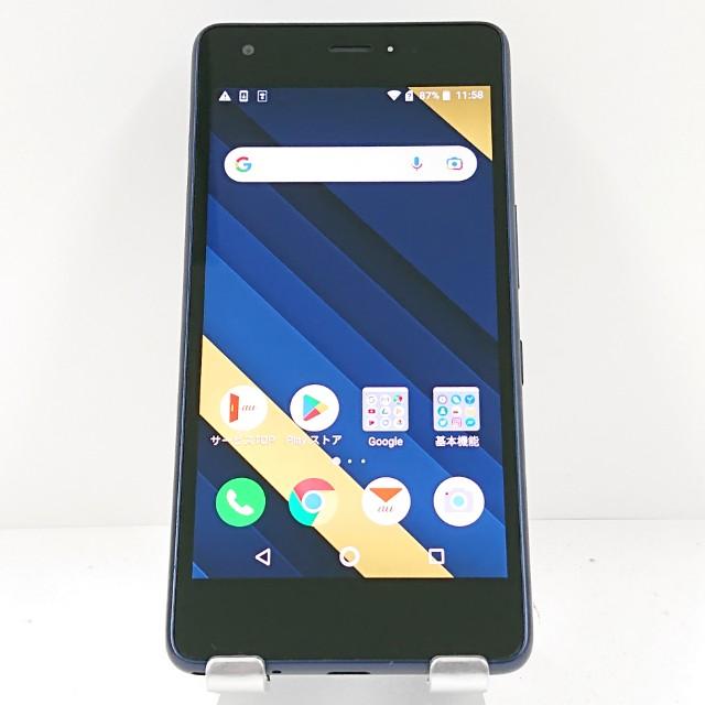 Qua phone QZ KYV44 au インディゴ 送料無料 即決 本体 c13838