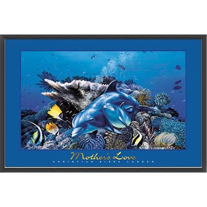 ラッセン 特大 Mothers Lovell ポスター 額入り 特大豪華額付き