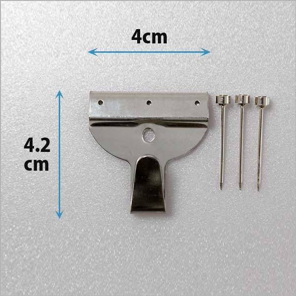 壁掛けフック ステンレスXフック／3本針M-093 : ハイベルオンライン