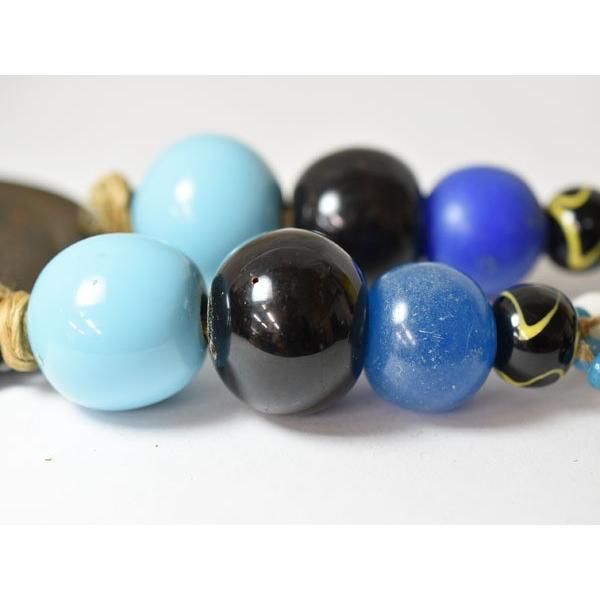 極希少江戸後期◇とんぼ玉（蜻蛉玉）『青』大変美しく細かい細工 練