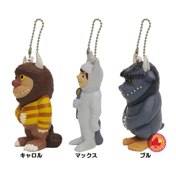 かいじゅうたちのいるところ スクイーズキーホルダー/Where The Wild