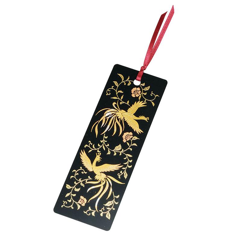 蒔絵しおり 鳳凰 M13551 ノベルティ 記念品 おみやげ : BONANZA - 通販