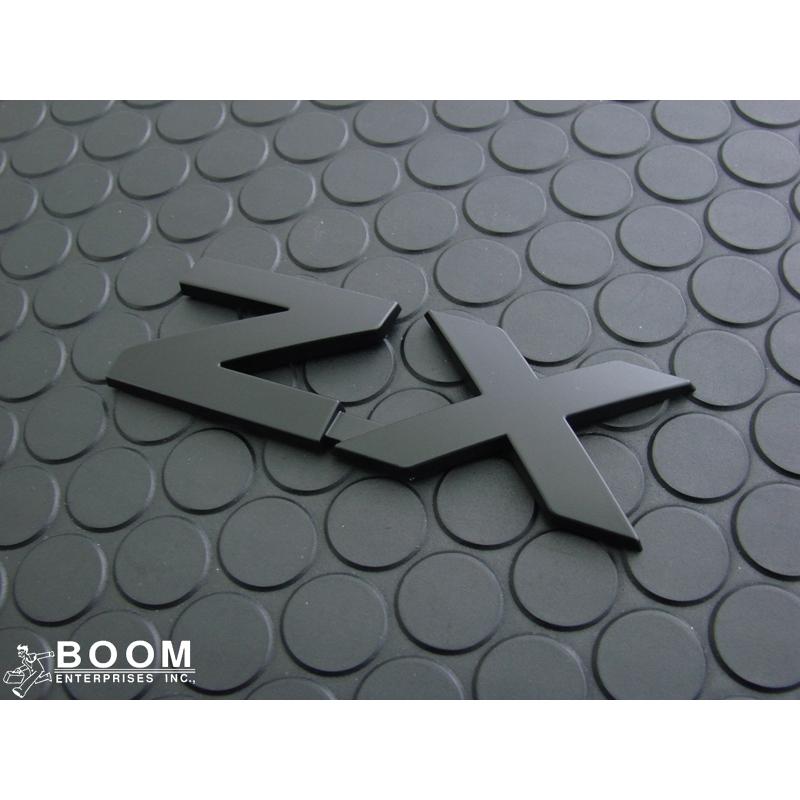 HB SPORTS エッチビースポーツ リア ZX エンブレム マットブラック