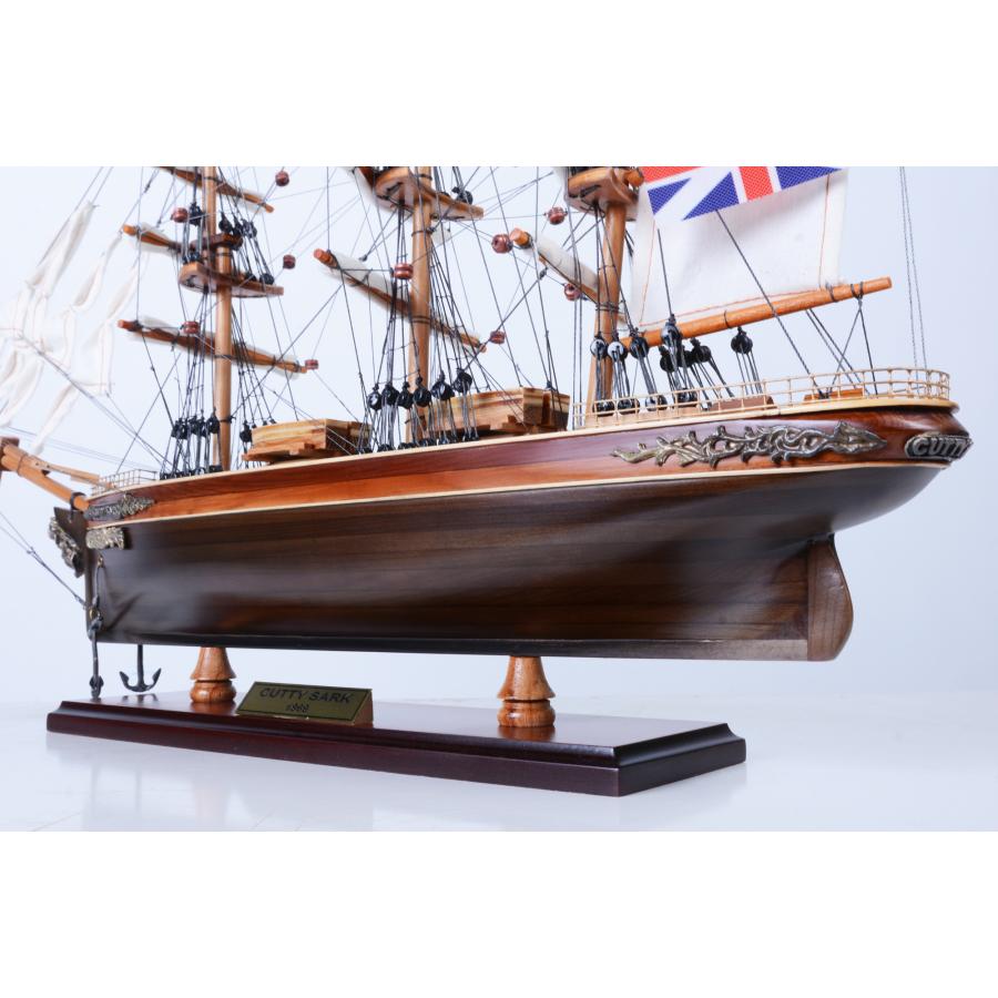 帆船模型 完成品 木製 Cutty Sark カティーサーク モデルシップ 全長