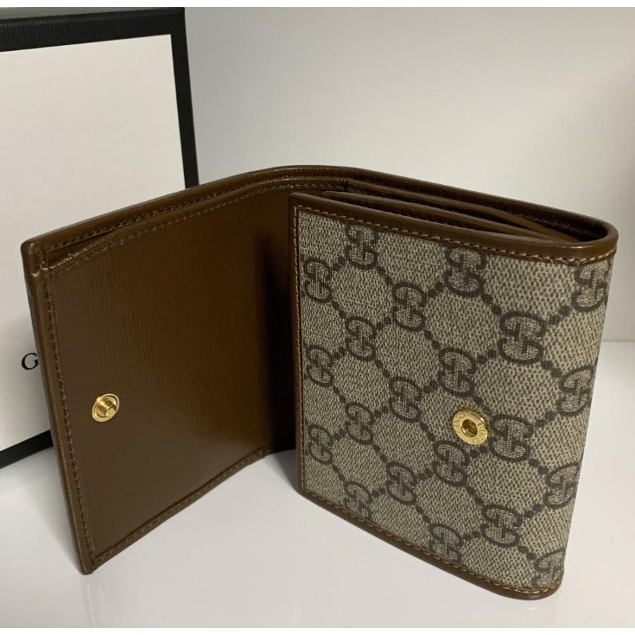 GGキャンバス GUCCI グッチ 1955 ホースビット GG スプリーム 二つ折り