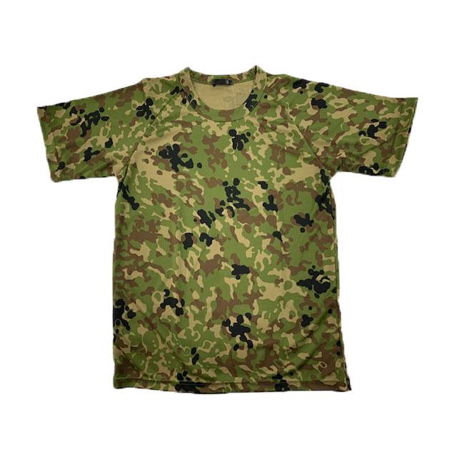 ドライ半袖Tシャツ迷彩(陸上自衛隊/迷彩/Tシャツ/サバゲー