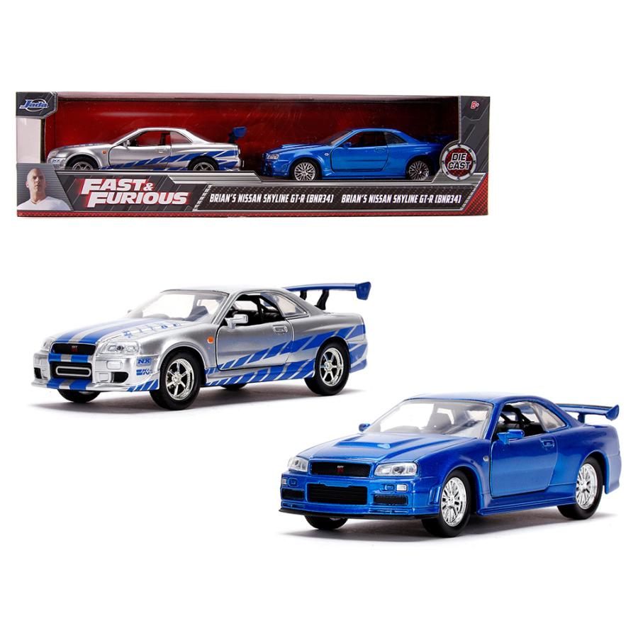 Jada JADA TOYS 1/32 ワイルドスピード ブライアン 日産 GT-R (R34