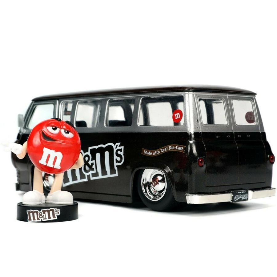 Jada JADA TOYS 1/24 エムアンドエムズ レッド フィギア ＆フォード