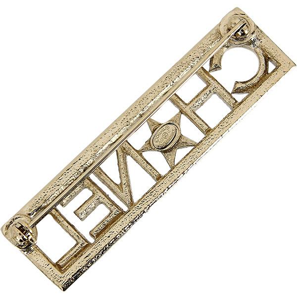 CHANEL（シャネル） ブローチ CHANELロゴ ゴールド 4331 : ACROSS