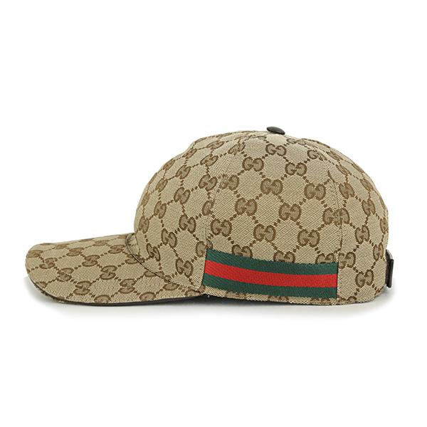 GUCCI（グッチ） 並行輸入 キャップ ジージーキャンバス 200035 KQWBG