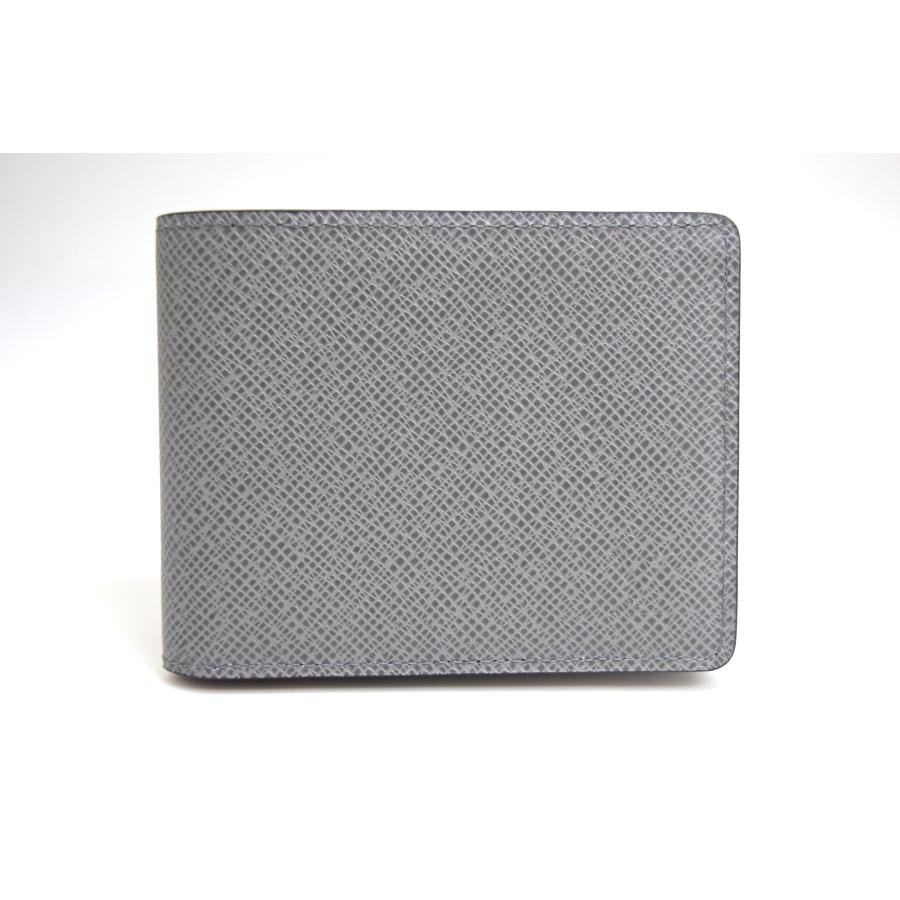オファー LOUIS VUITTON グレー 二つ折り財布 Louis Vuitton 二つ折り