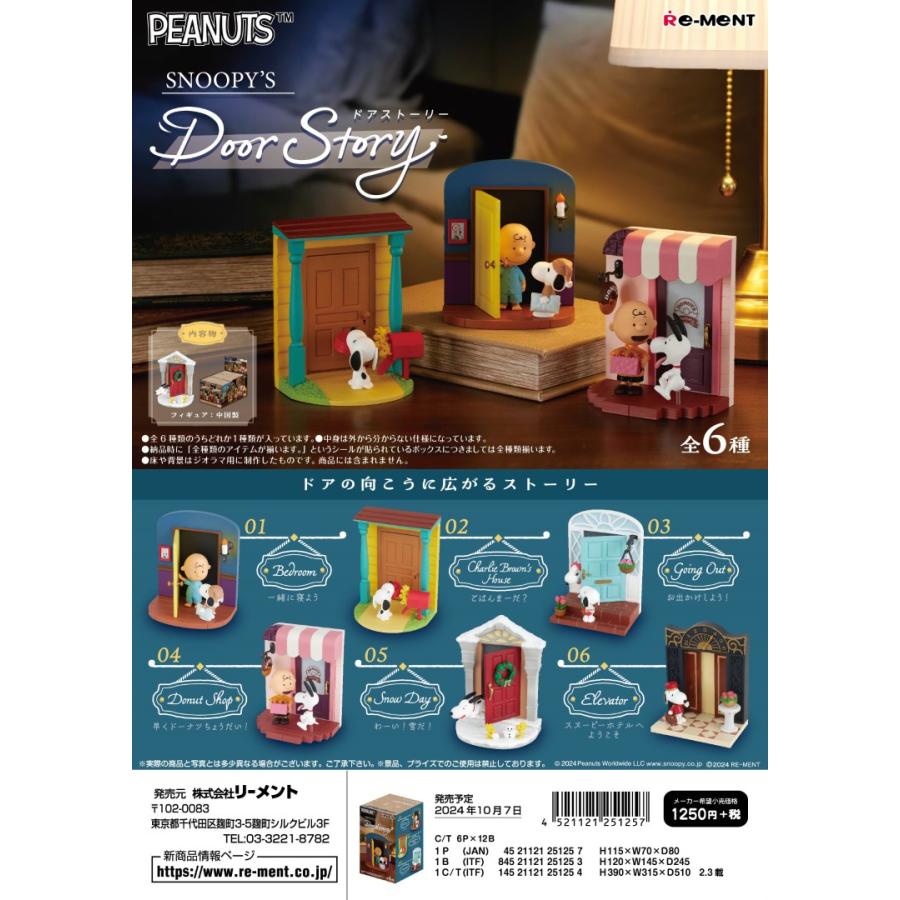 リーメント スヌーピー SNOOPY's Door Story 全6種 1BOXでダブらず