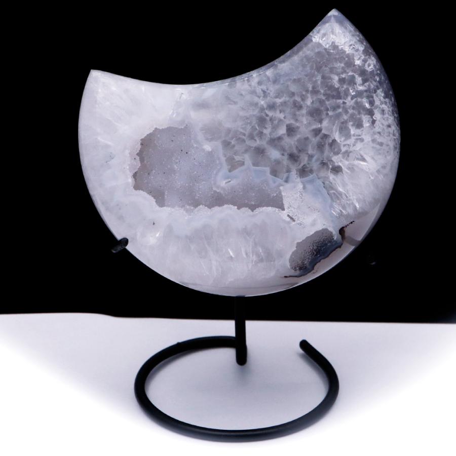 天然石瑪瑙メノウ飾り壺（置物）