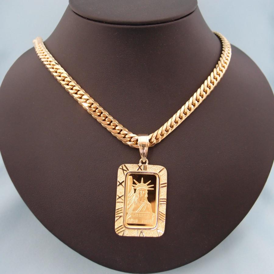 純金20gペンダントトップ CREDIT SUISSE20g デラックス枠C 自由の