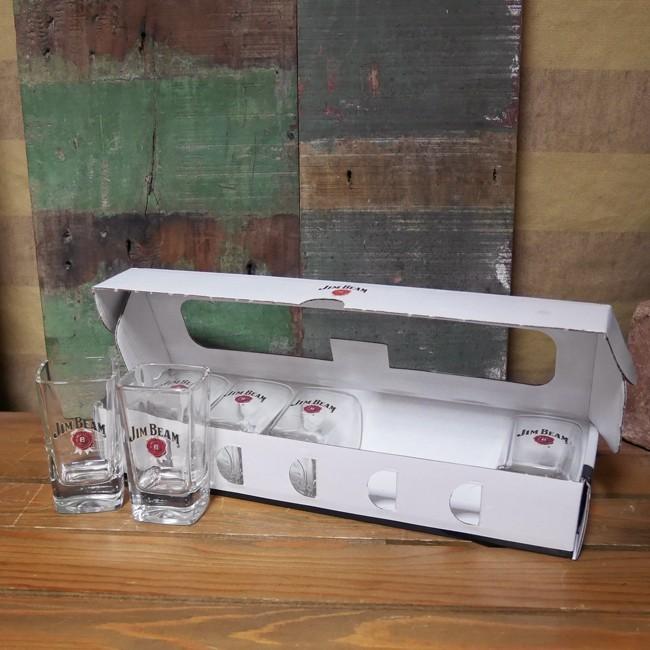 ジムビーム ショットグラス 6pセット JIM BEAM コップ SET OF 6 SHOT