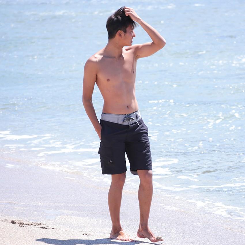 メンズ水着 おしゃれ サーフパンツ 水陸両用 海水パンツ 大きいサイズ