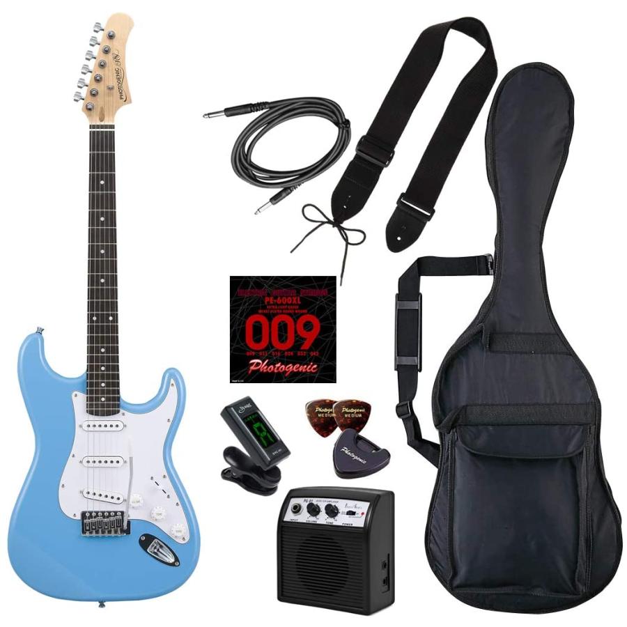 PhotoGenic フォトジェニック エレキギター 初心者入門ライトセット