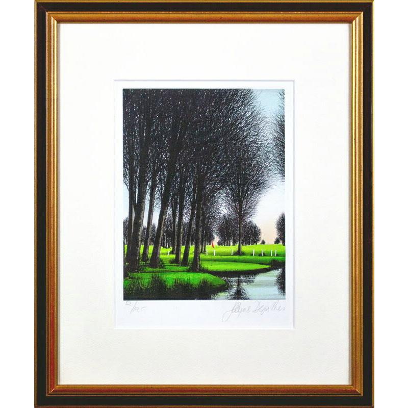 hana様 ジャック ・ デペルト フォレストオークゴルフ場 リトグラフ