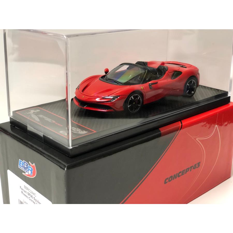 B.B.R BBR 1/43 Ferrari SF90 Spider Rosso Corsa フェラーリ BBRC244C