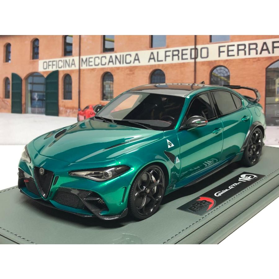 B.B.R 入荷 BBR 1/18 Alfa Romeo Giulia GTAm Verde Montreal silver