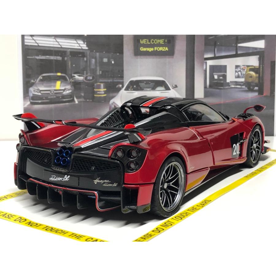 LCD Models 1/18 Pagani Huayra BC 2016 redmetallic/black パガー二