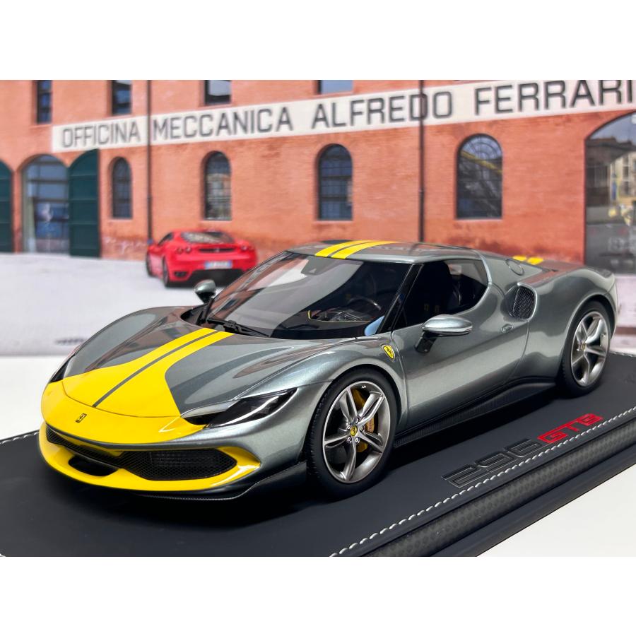 B.B.R セール BBR 1/18 Ferrari 296 GTB Assetto Fiorano Grigio