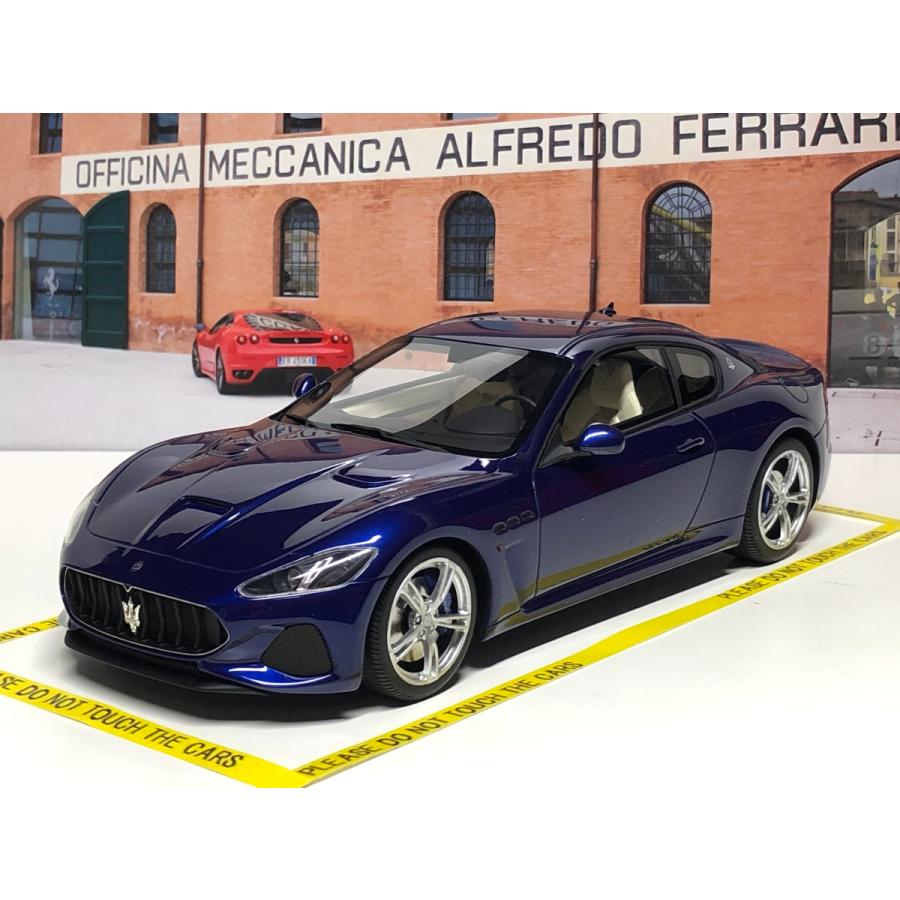 TSM MODEL TOPSPEED 1/18 Maserati Granturismo MC Blu Inchiostro