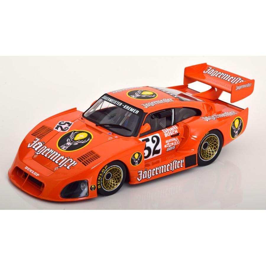 Werk83 1/18 Porsche 935 K4 #52 DRM Zolder 1981 Jagermeister Wollek