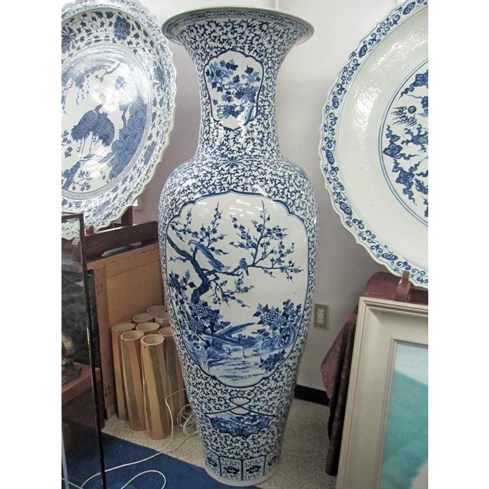 167『中国美術 染付 大鉢』 /骨董品 古美術 古玩 アンティーク 167