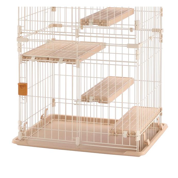 リッチェル（Richell） 猫用 サークル キャットケージ ケージ 3段 猫