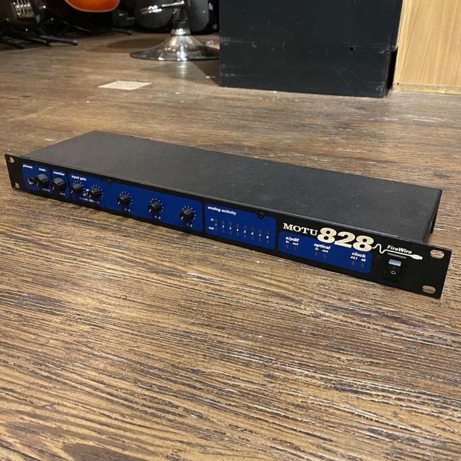 Motu 828 FireWire Audio Interface モツ オーディオインターフェイス