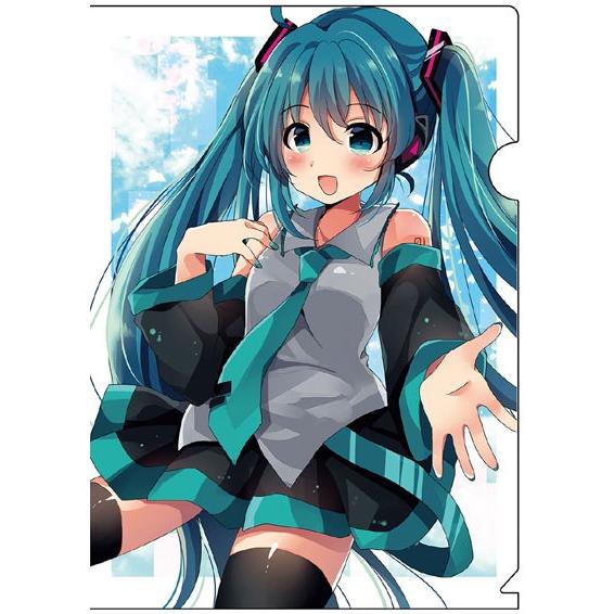ボカロ クリアファイル(初音ミク) -AbsoluteZero- : グレップ ヤフー店