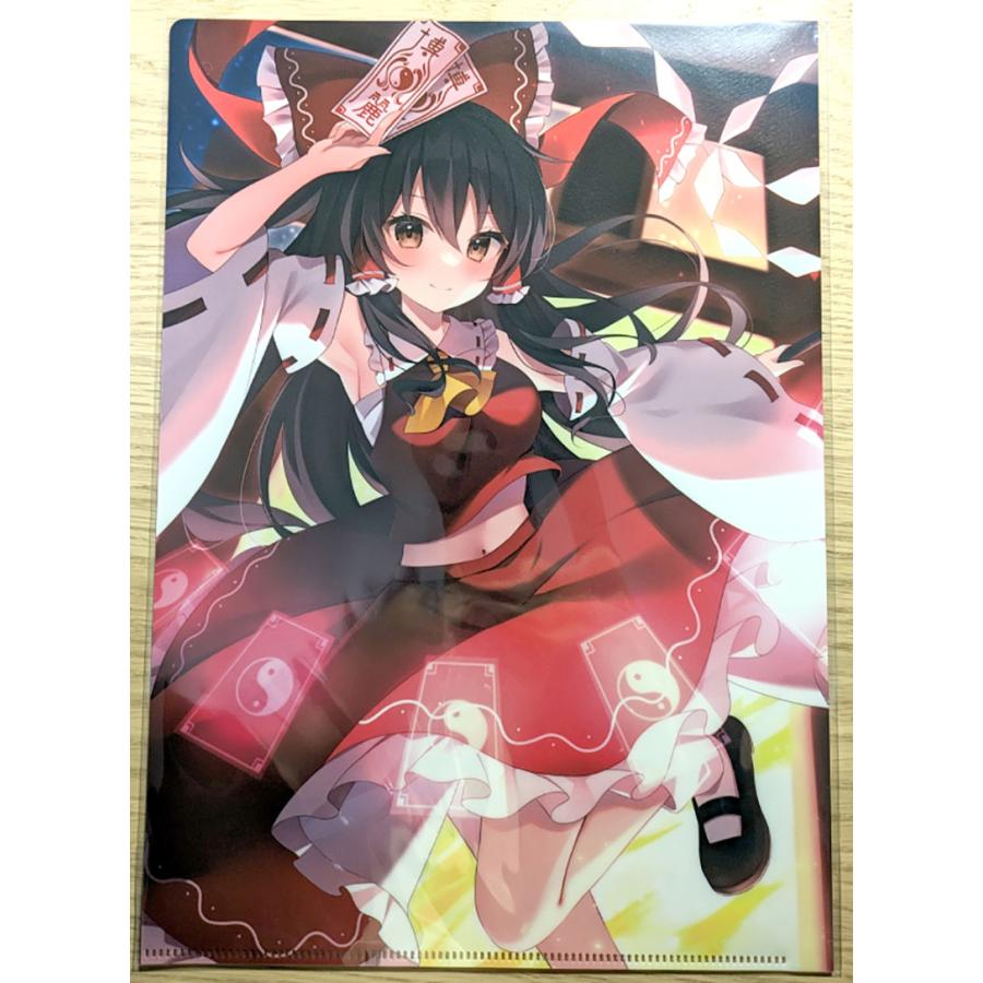 東方Projectクリアファイル 博麗霊夢(画:miy@) -あにまる製菓- 東方