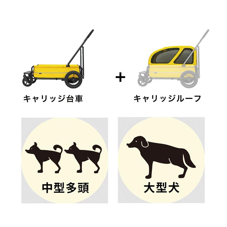 Cube エアバギー CARRIAGE キャリッジ 台車+ルーフセット 特典あり