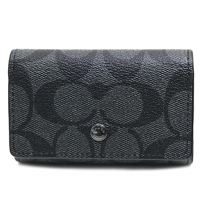 COACH（コーチ） コーチアウトレット 78675 QBO4G チャコール×ブラック