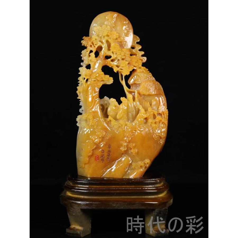 週末セール】癒やしの面立ち 仏像 中国骨董街 1988 仏像（ぶつぞう） |