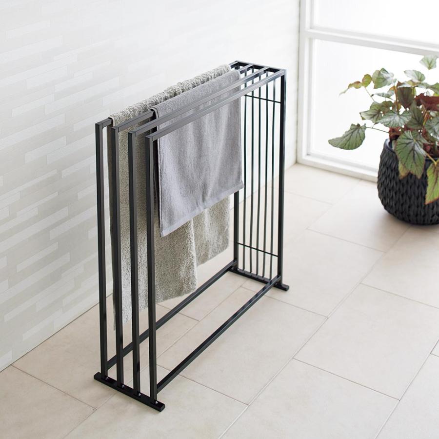 dinos（ディノス） Hanji/ハンジ タオルハンガー 4連 幅66.5cm 奥行