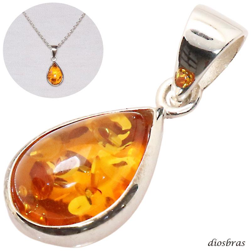 ラストセール！バルティックアンバーネックレス(琥珀) ミックスサイズ