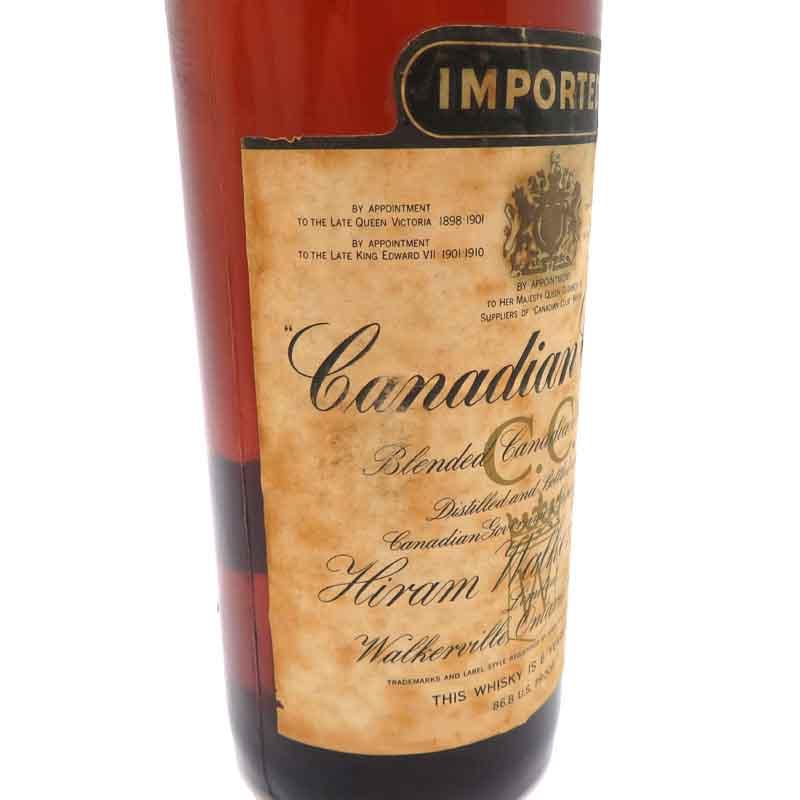 飯能本店］ カナディアンクラブ Canadian Club ウイスキー 6年