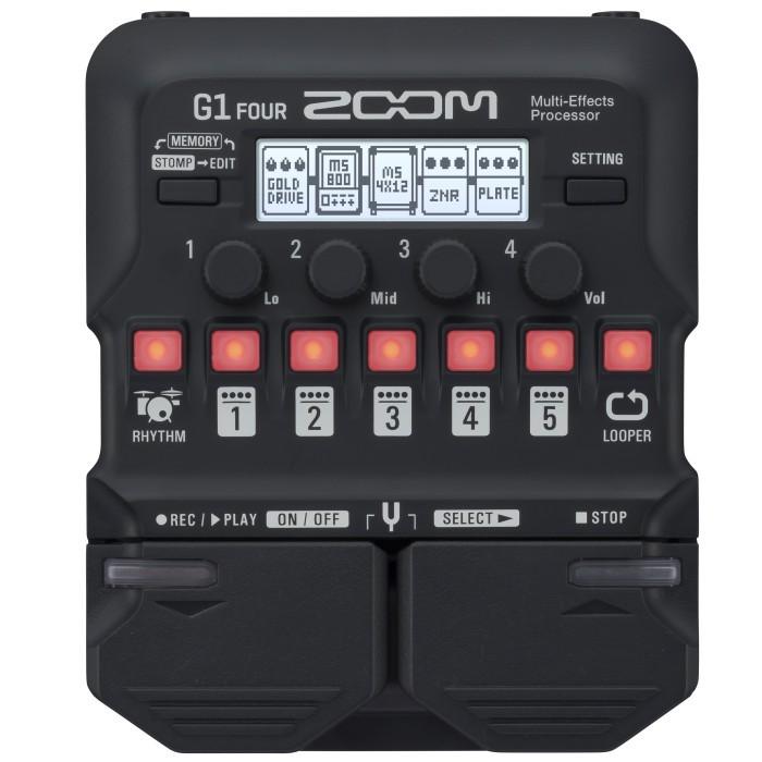 ズーム（zoom） Zoom G1 FOUR Guitar Multi Effects Processor マルチ