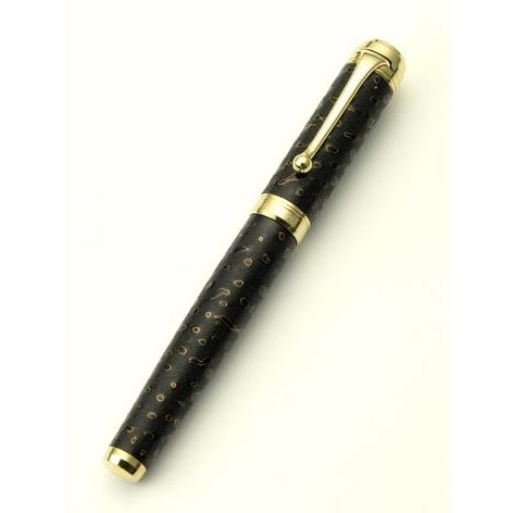 アウロラ（AURORA） 万年筆 津軽塗 紋紗 (黄金) 「限定品」 : ディーズ