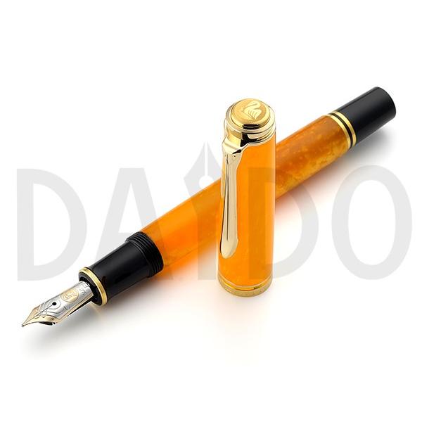 Pelikan m600 ヴァイブランドオレンジ 限定生産文字幅F インク付き